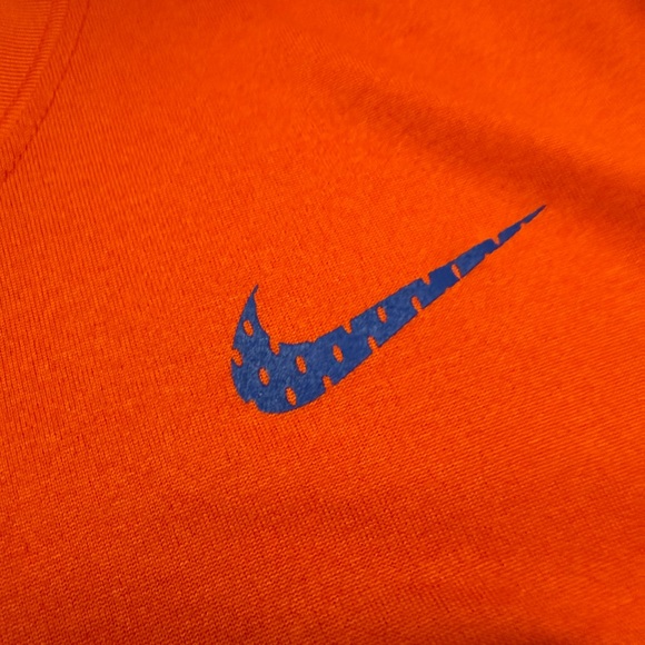 Nike Dri-Fit Florida Gators Football Shirt Orange Performance Tee Mens L - Picture 7 of 7